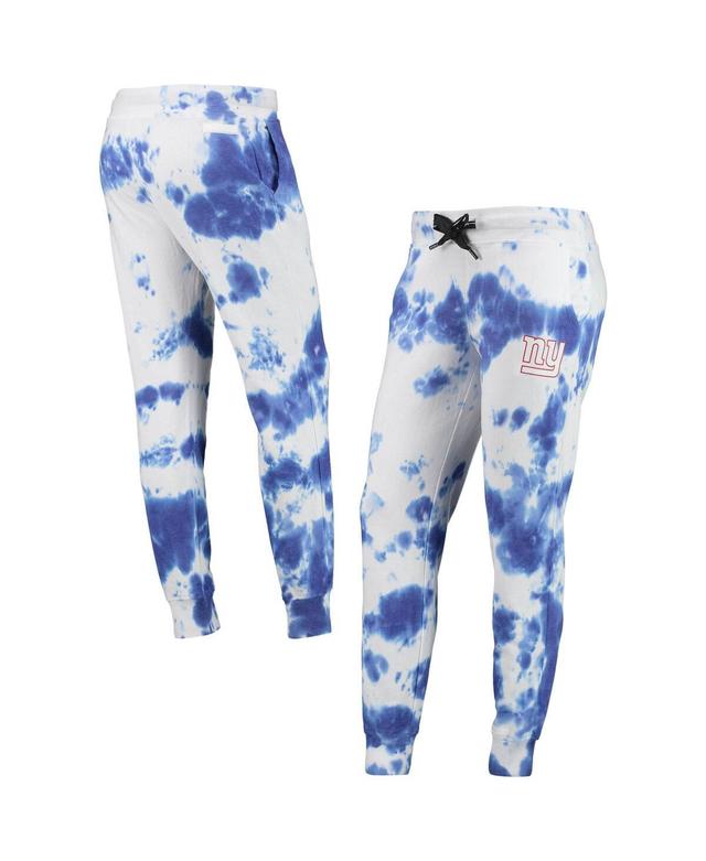 Womens Dkny Sport White New York Giants Melody Tie-Dye Jogger Pants - White Product Image