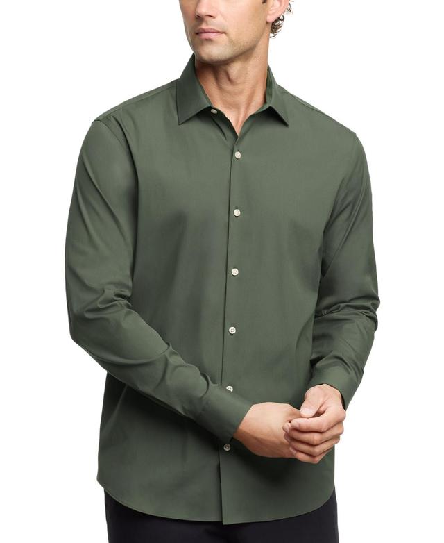 Calvin Klein Mens Ck X Extra-Slim Stretch Dress Shirt Product Image