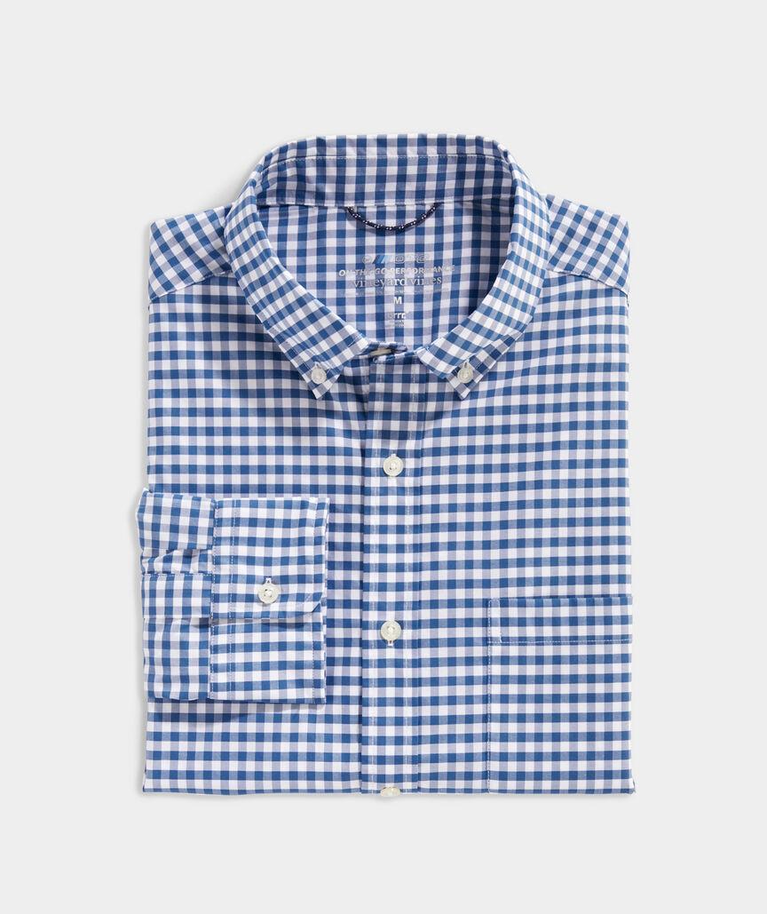 On-The-Go brrr° Gingham Shirt Product Image