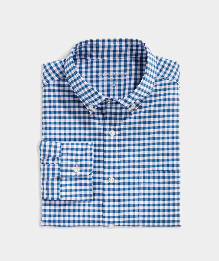 On-The-Go brrr° Gingham Shirt Product Image