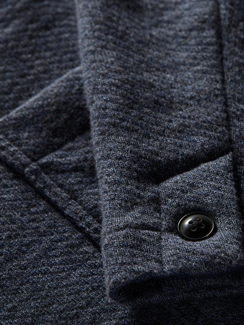 Inlet Knit Blazer - Deep Navy Melange Product Image