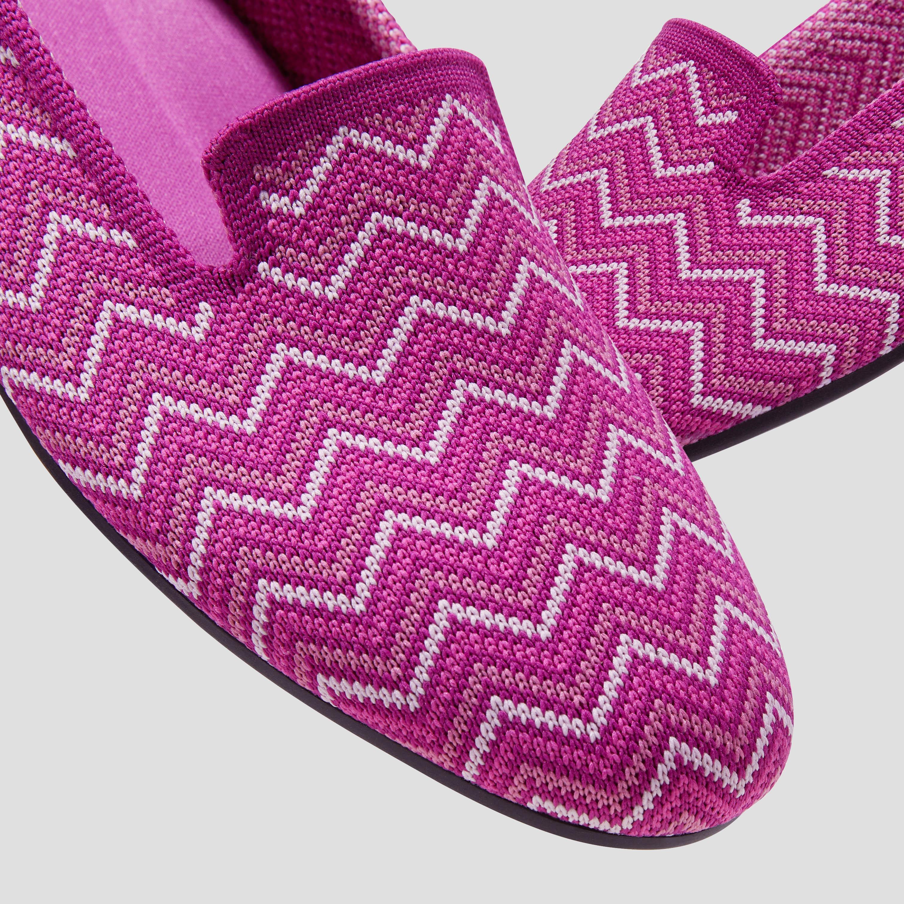 Round-Toe Woven Knit Loafer (Audrey) Product Image