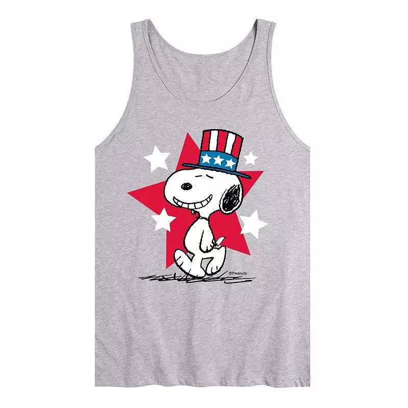 Mens Peanuts Snoopy Americana Tank Top Product Image