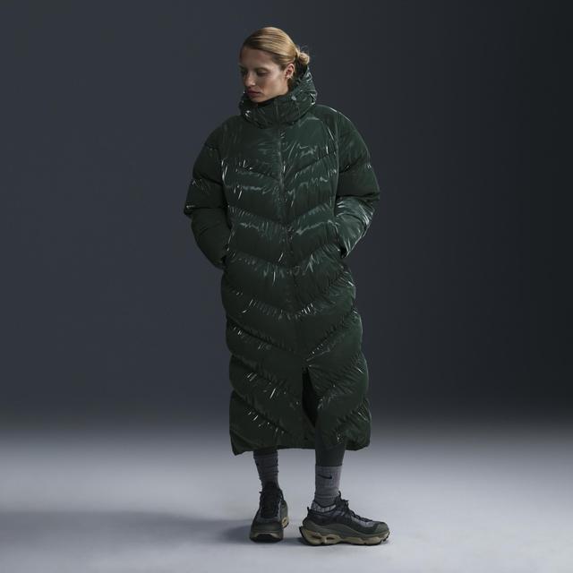 Women's Nike Sportswear Windpuffer Therma-FIT Loose Hooded Shine Parka Product Image