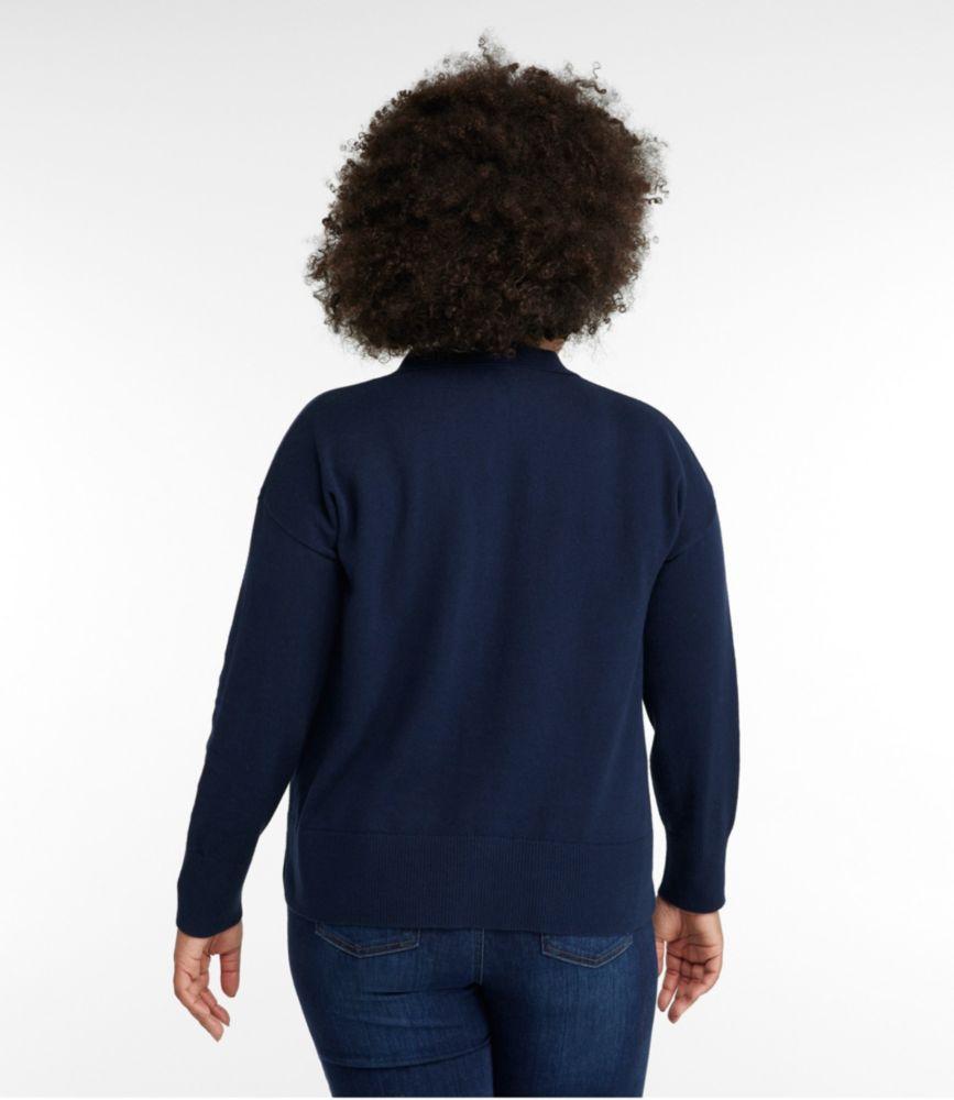 
                            Women's Cotton/Cashmere Sweater, Polo
                         Product Image