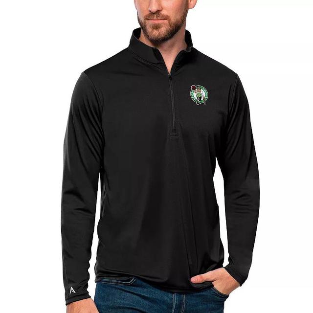 Mens Antigua Charcoal Arizona Diamondbacks 2023 National League Champions Tribute Quarter-Zip Pullover Top Product Image