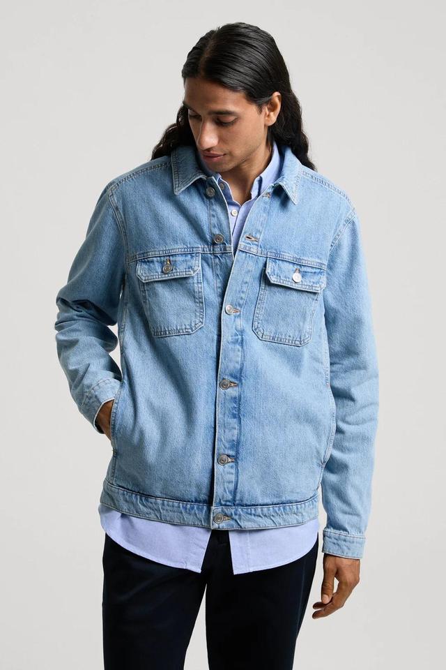 The Washed Denim Jacket Product Image