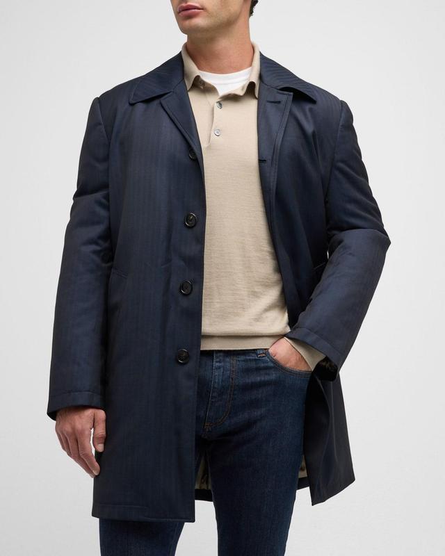 Mens Manu Regular-Fit Wool Coat Product Image