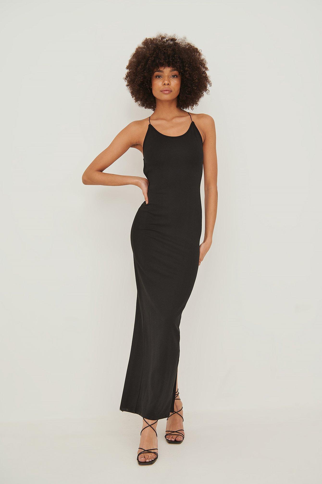 Back Detailed Maxi Dress Product Image