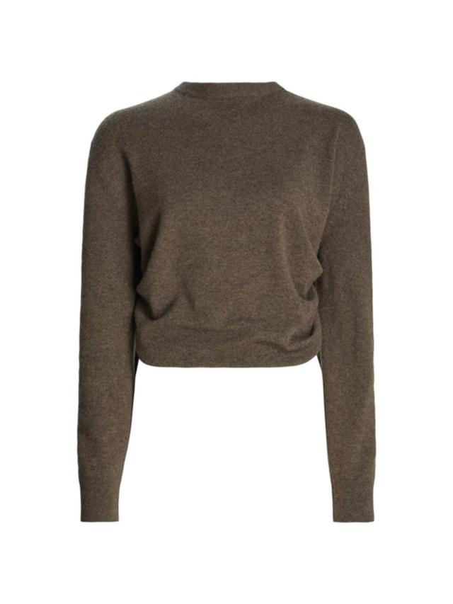 Laris Cashmere Sweater In Taupe Product Image