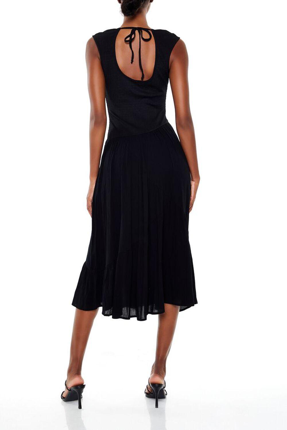 Asymmetrical Drop Waist Midi Dress | Forever 21 Product Image