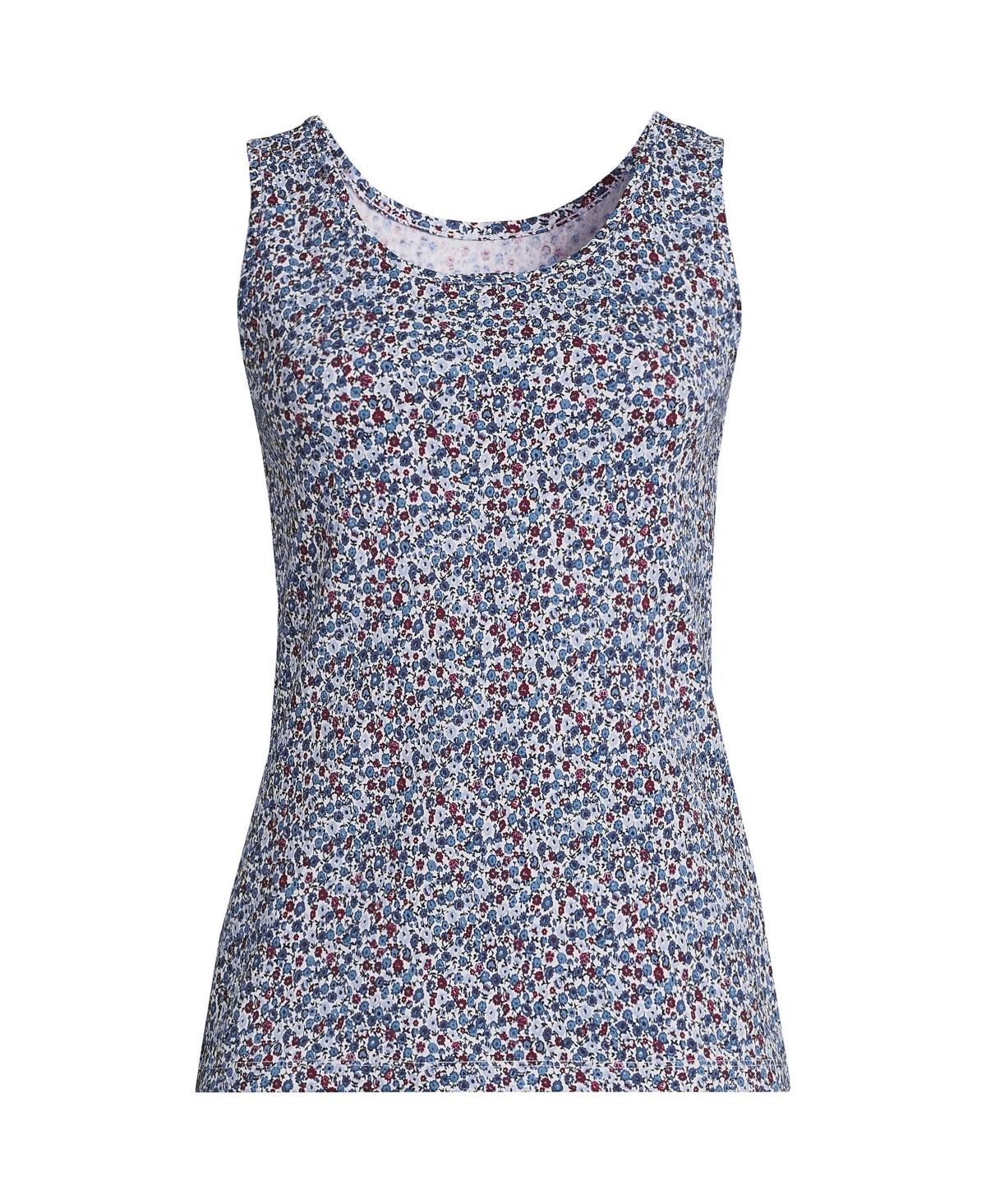 Lands End Womens Cotton Tank Top Product Image