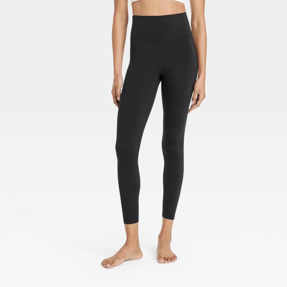 Womens Everyday Soft Ultra High-Rise 7/8 Leggings - All In Motion Black XL Product Image