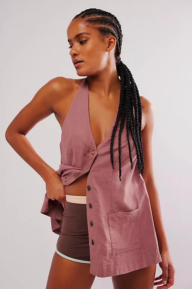 Scout Linen Halter Top Product Image