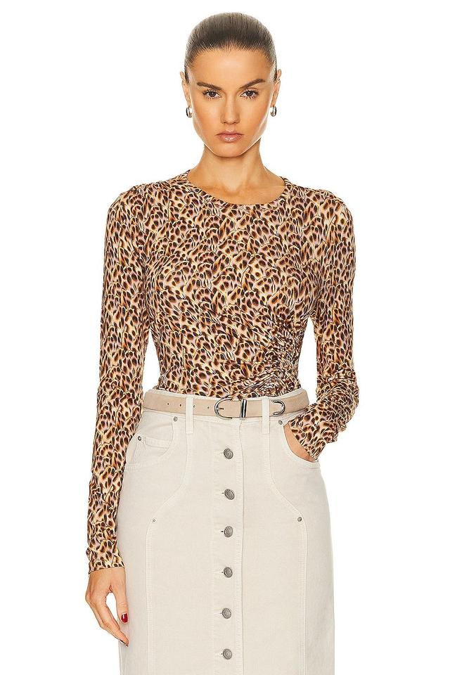 Isabel Marant Etoile Jazzy Top Brown. (also in 34, 36, 38, 42). Product Image