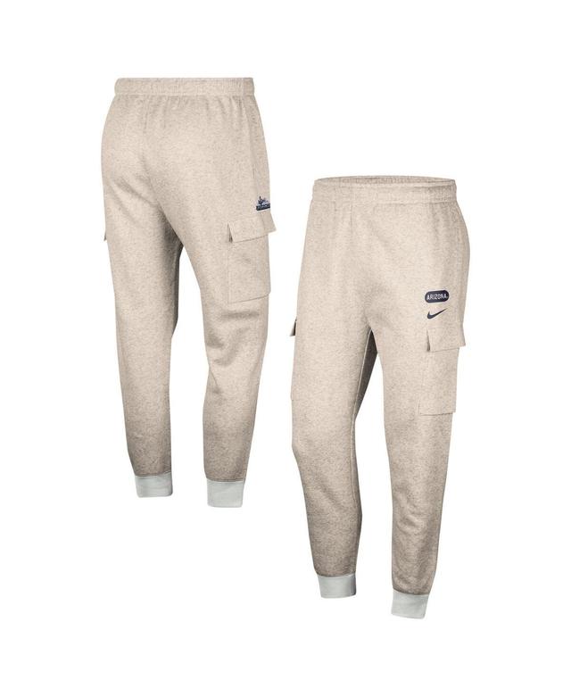 Mens Nike Oatmeal Arizona Wildcats Club Cargo Jogger Pants Product Image