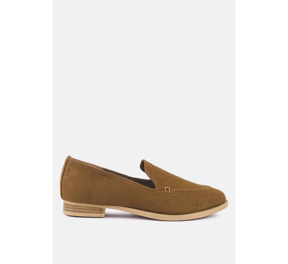 Womens Rag & Co BOUGIE Canvas Womens Loafers Product Image