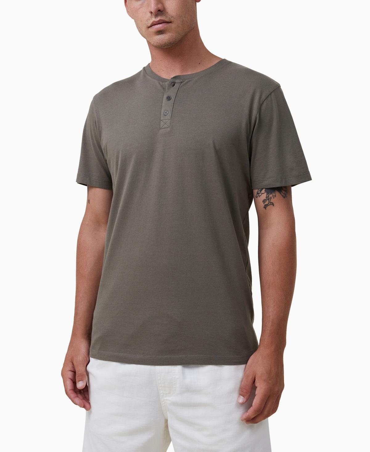 Cotton On Mens Henley T-shirt Product Image