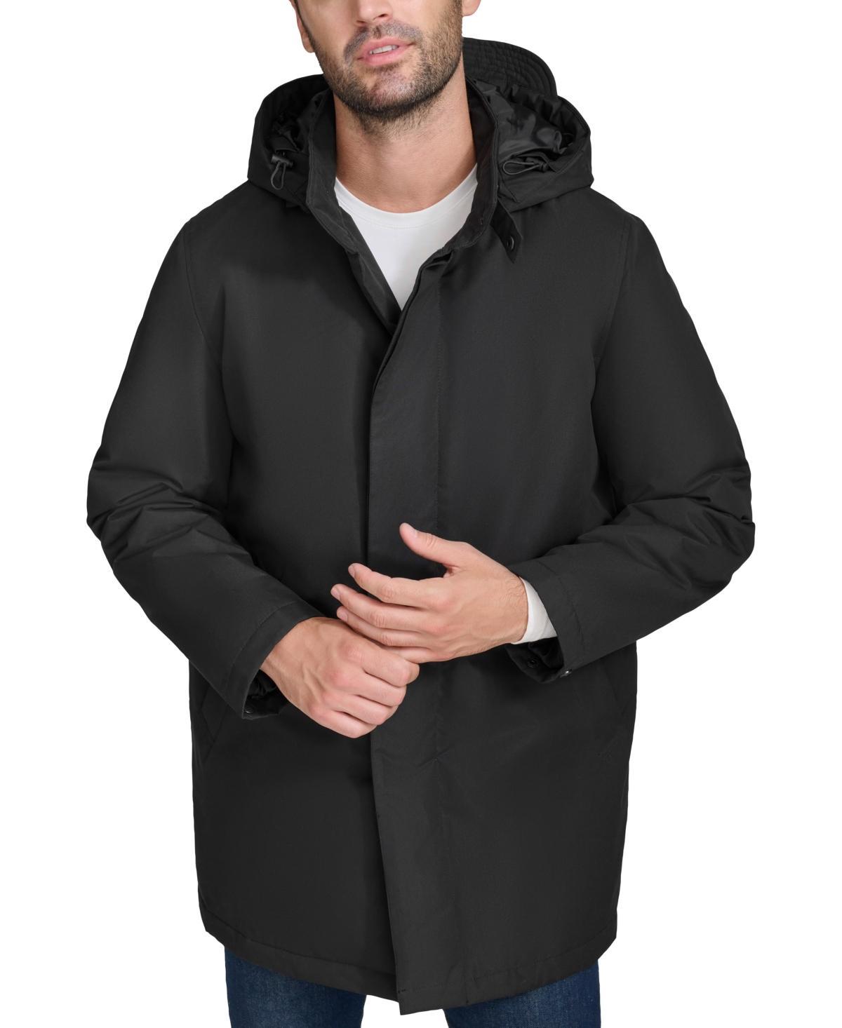 Cole Haan Mens Rain Coat with Removable Hood Product Image