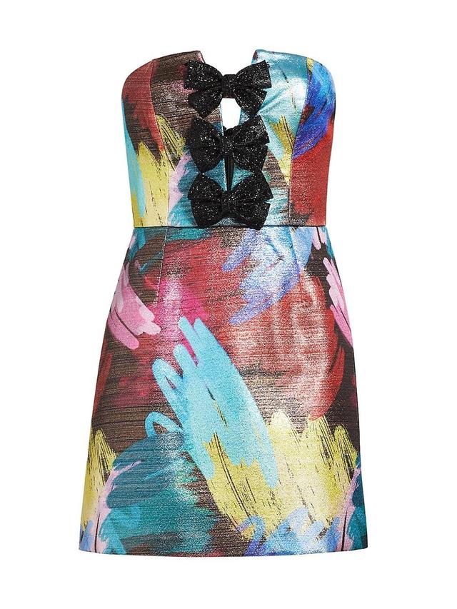 Womens Saint-Antoine Bow Minidress Product Image