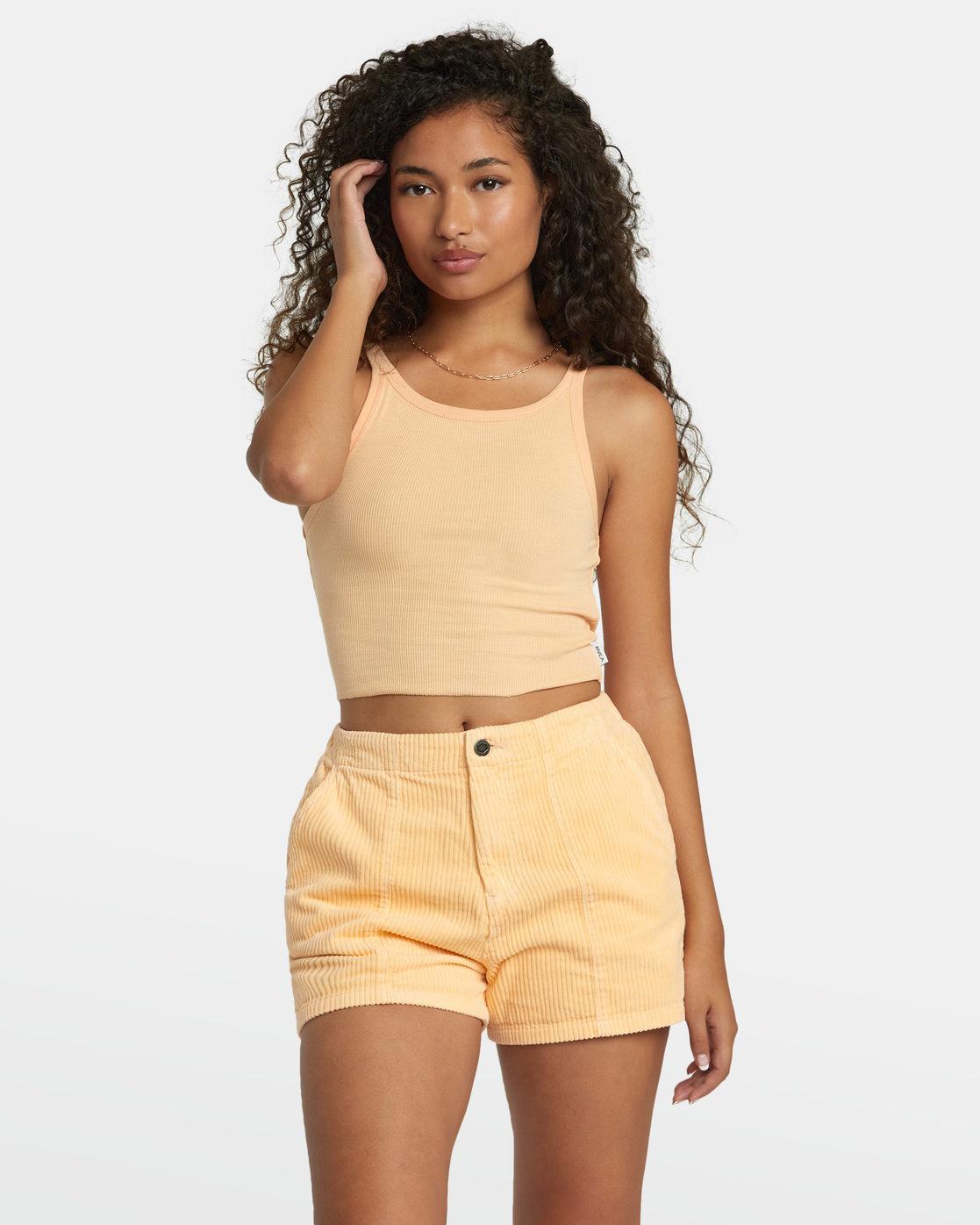 Daylight Corduroy Shorts - Melon Product Image