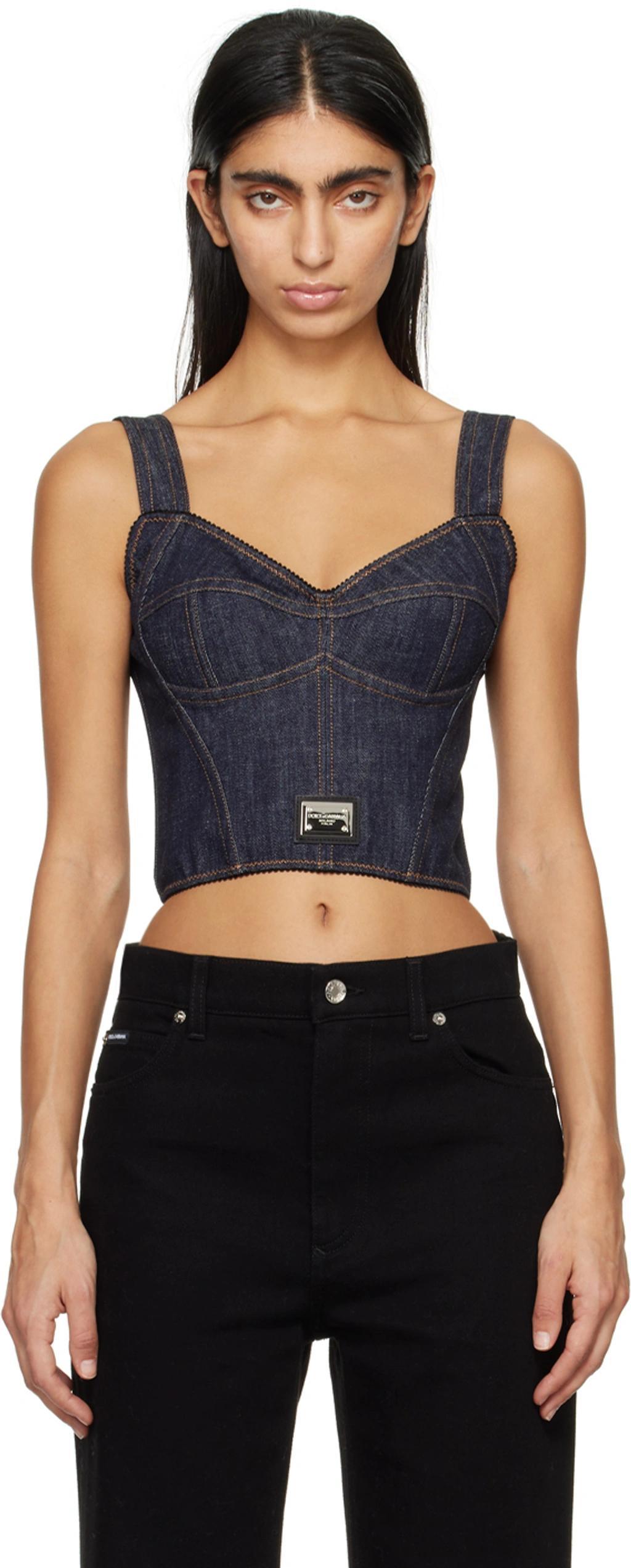 Indigo Cumber Evlox Denim Camisole In S9001 Variante Abbin product image