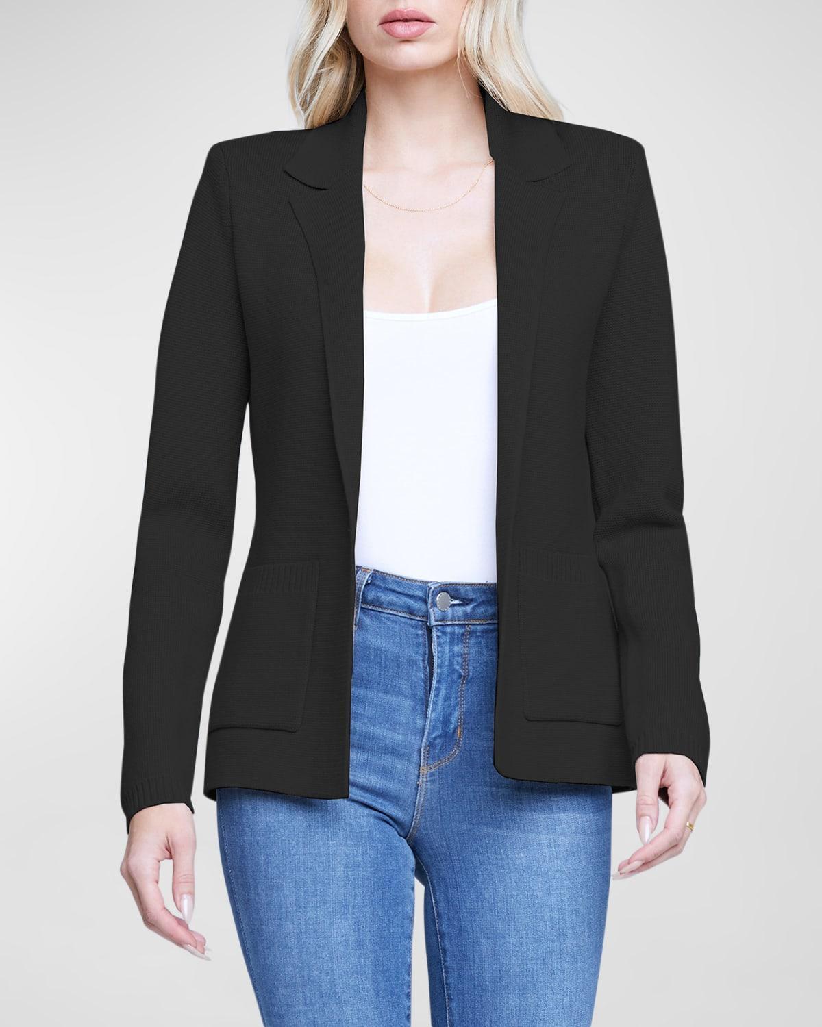 Lacey Knit Blazer Product Image