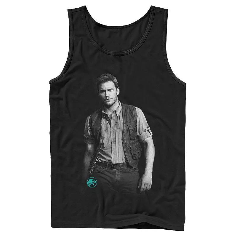 Mens Jurassic World Chris Pratt Swag Tank Top Product Image