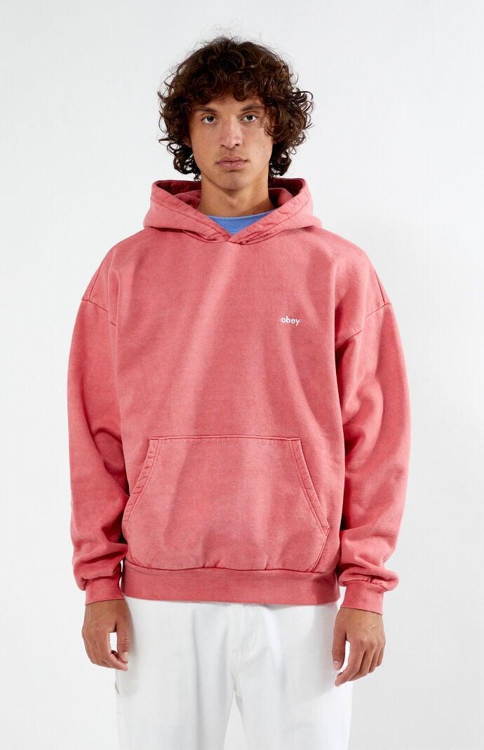 Obey Men's Lowercase Pigment Hoodie Product Image