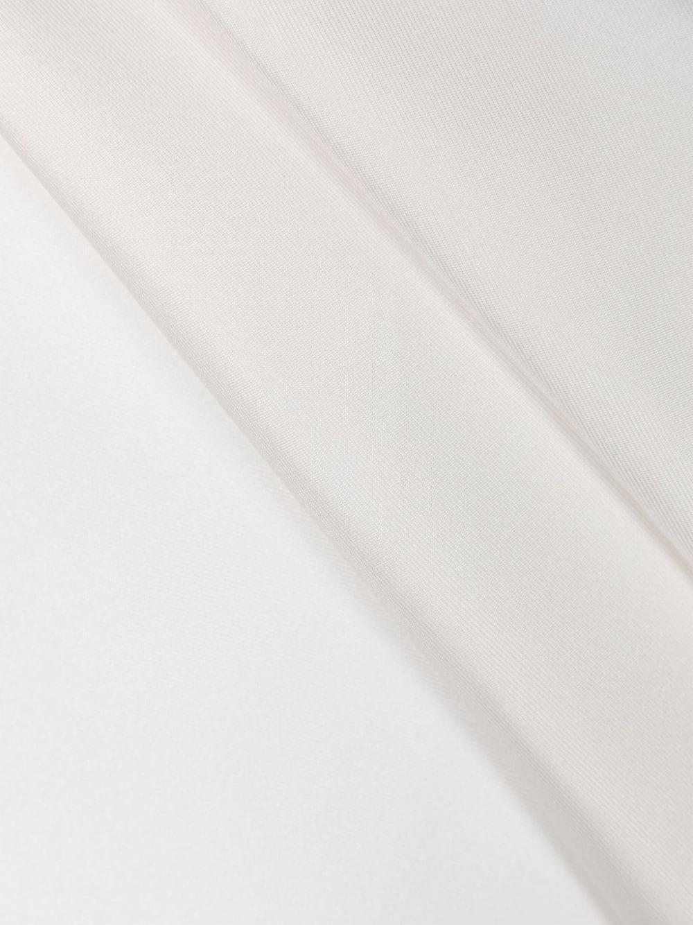 Silk Pocket Square In White Product Image