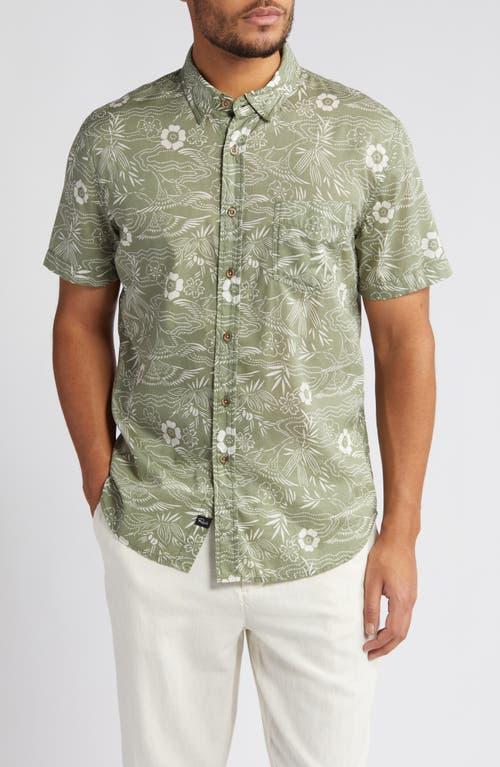 Rails Monaco Floral Short Sleeve Button-Up Shirt Product Image