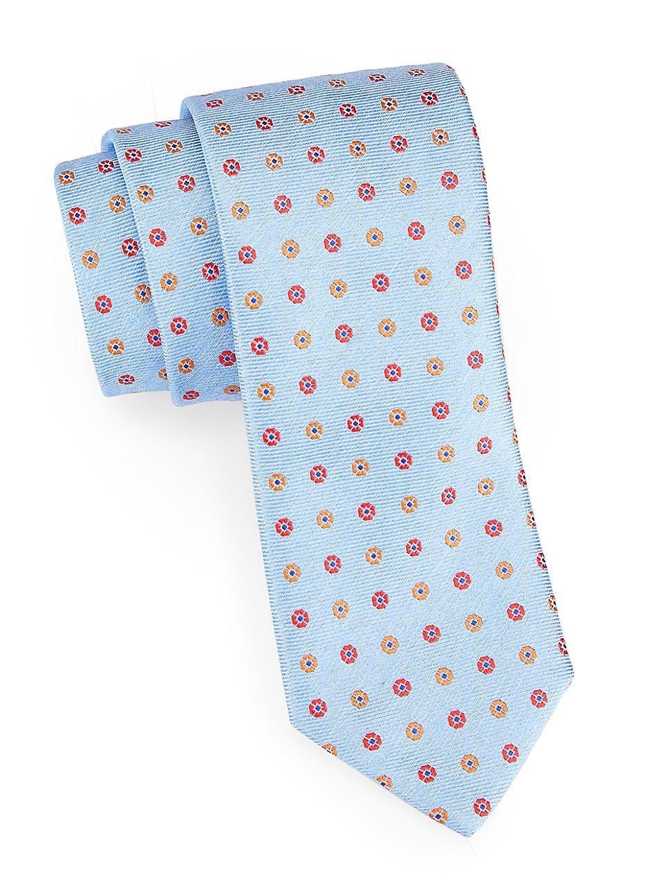 Mens Medallion Silk Tie Product Image