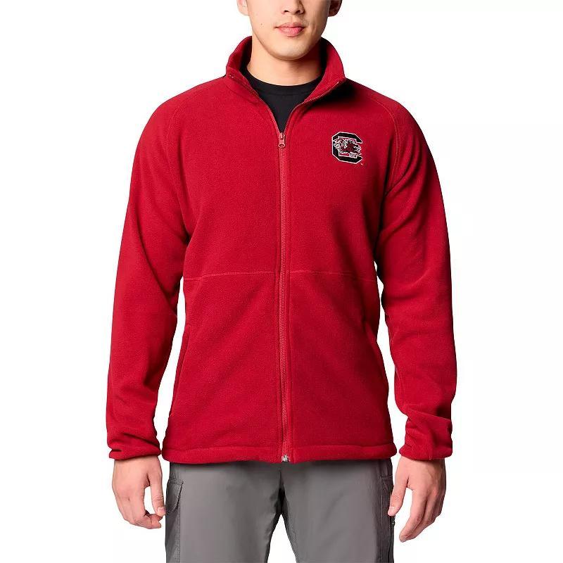 Mens Columbia Garnet South Carolina Gamecocks Big & Tall Flanker IV Fleece Raglan Full-Zip Jacket Product Image