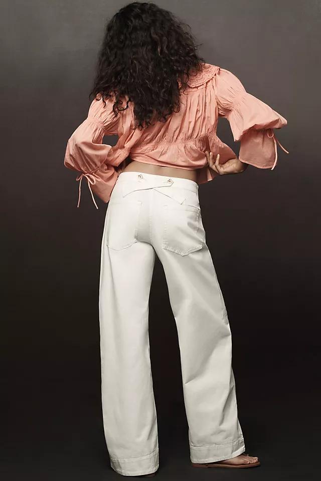 Pilcro Puddle Curve Wide-Leg Pants Product Image