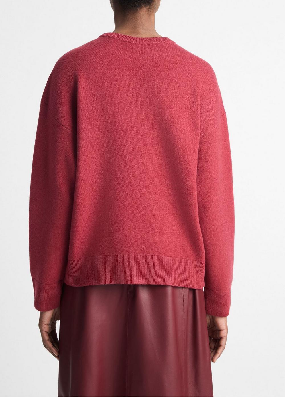 Structured Wool-Blend Pullover Product Image