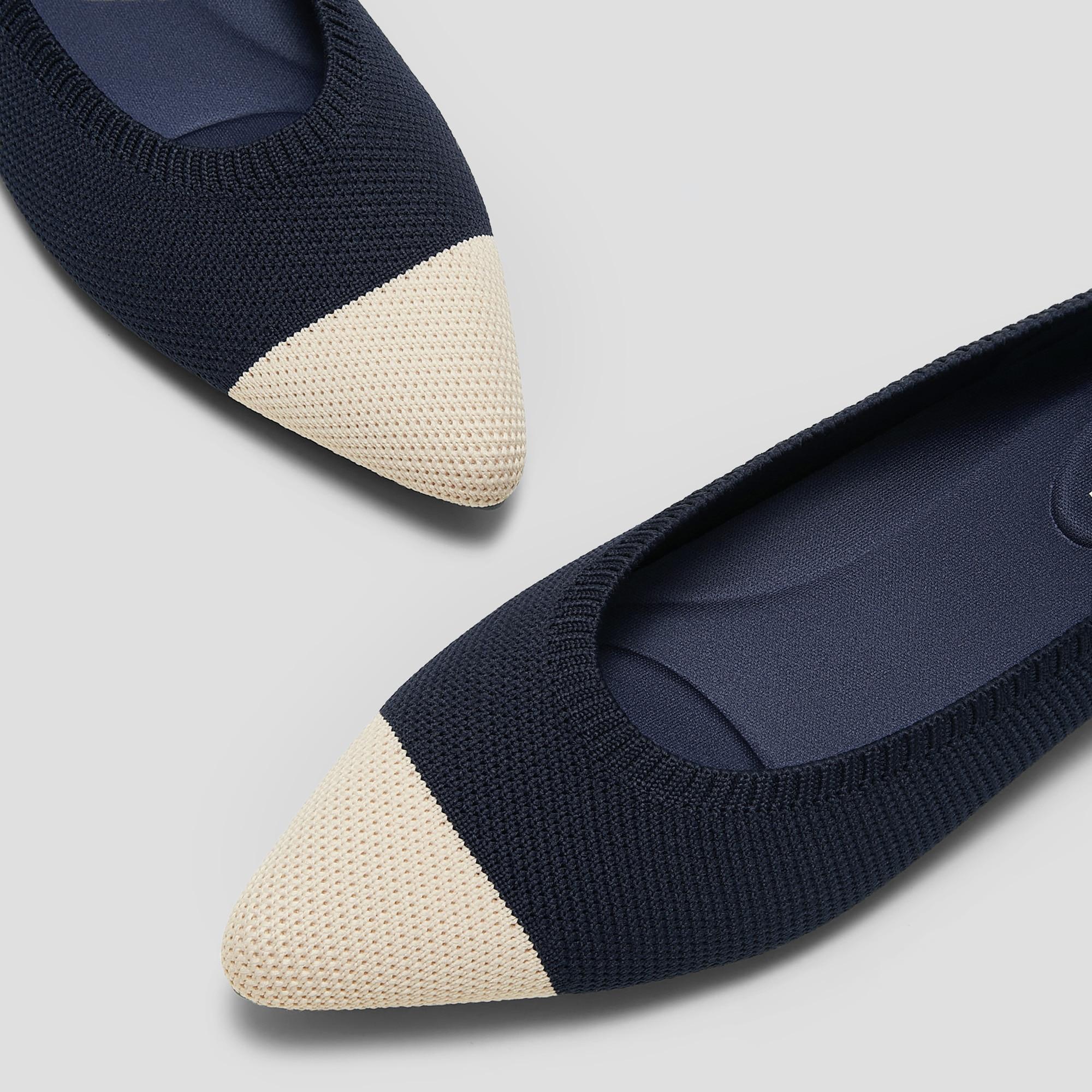 Pointed-Toe Ballet Flats (Aria 5°) Product Image