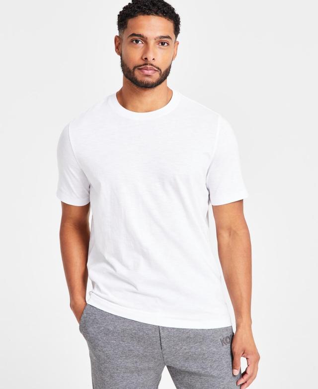 Michael Kors Mens Refine Textured Crewneck T-Shirt Product Image