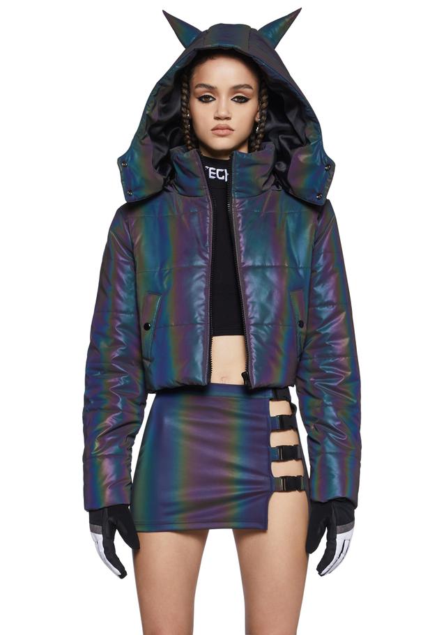 Current Mood Night Savage Signalz Reflective Jacket Product Image