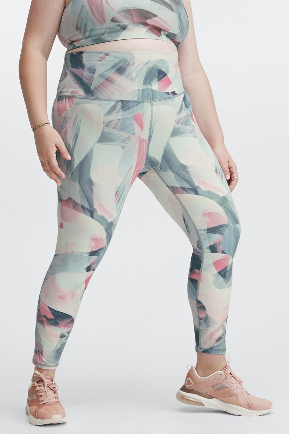 Fabletics Ultra High-Waisted PureLuxe 7/8 Legging Womens Dreamscape Size XXS Product Image