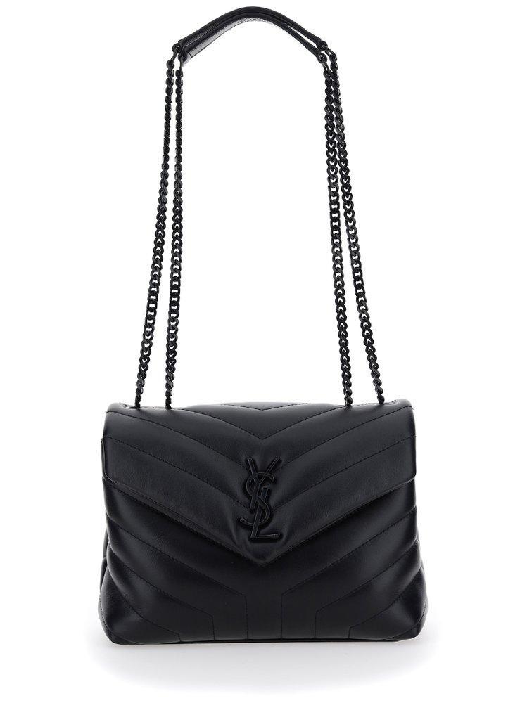 SAINT LAURENT Loulou Small Shoulder Bag In Black Product Image