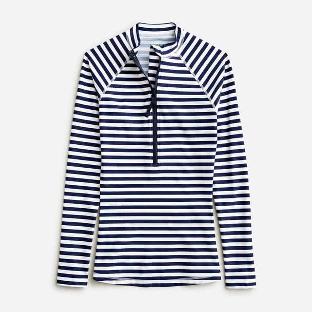 Long-sleeve rash guard in stripe Product Image