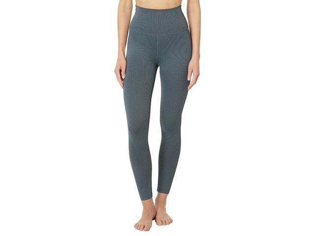 Beyond Yoga Dimensions High Waisted Midi Legging (Storm) Women's Clothing Product Image