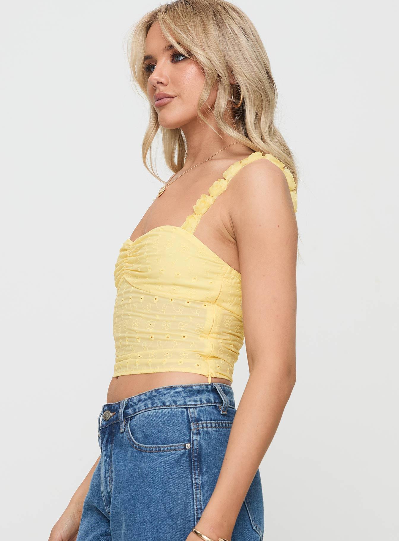 Franca Top Yellow Product Image