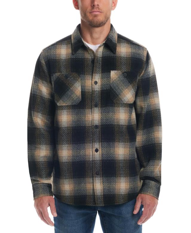 Weatherproof Vintage Mens Flannel Shirt Jacket Product Image