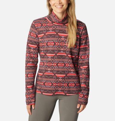 Columbia Women's Holly Hideaway Funnel Neck Long Sleeve Shirt- Product Image