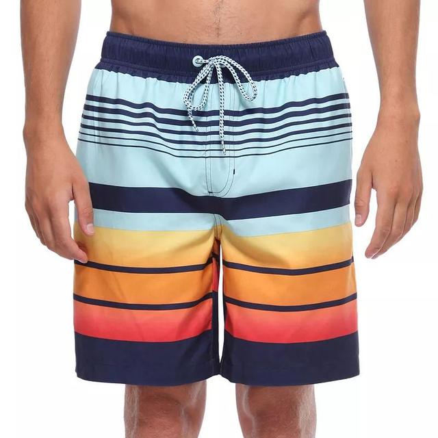 Rokka&Rolla Mens 8 Mesh Lined Swim Trunks, up to Size 2XL Product Image