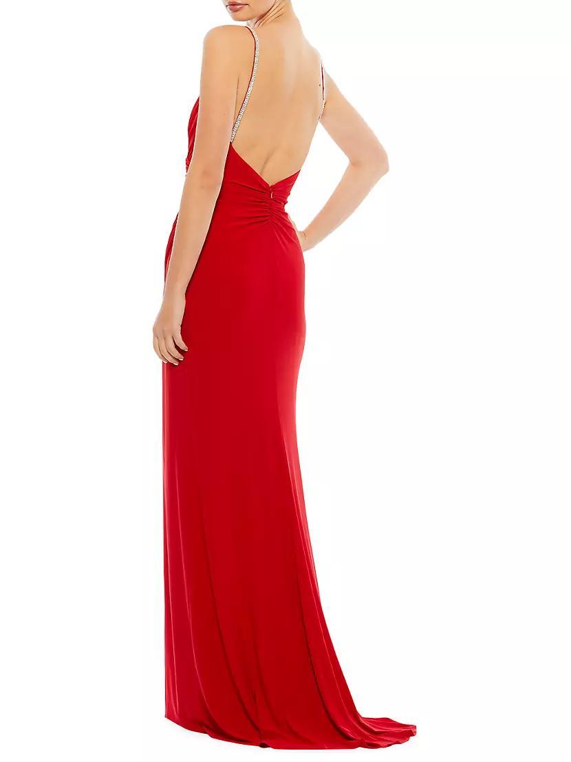 Ieena Draped Column Gown Product Image