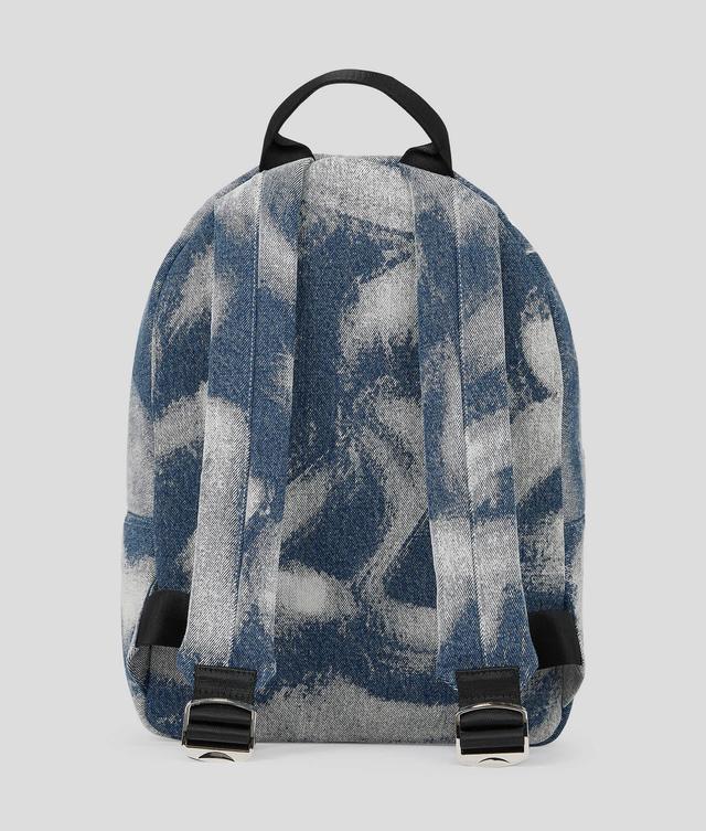 BLEACHED DENIM BACKPACK Product Image