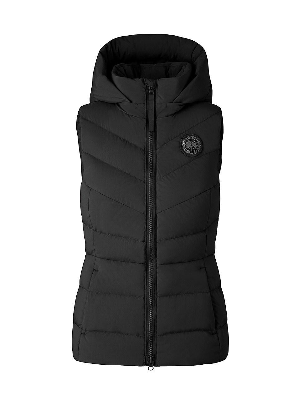 Womens Clair Hooded Down Puffer Vest Product Image