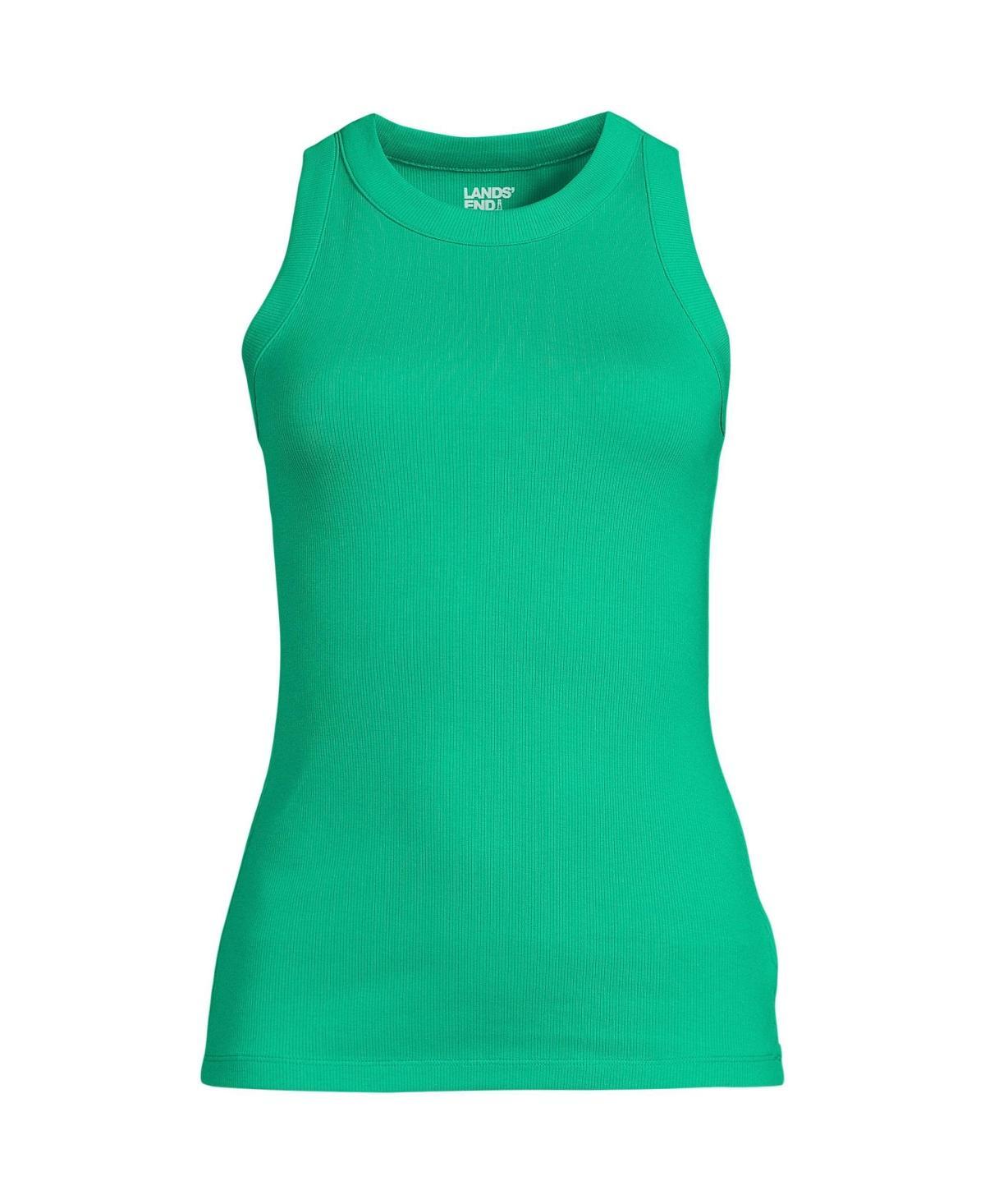 Womens Lands End Crew Neck Tank Top Product Image